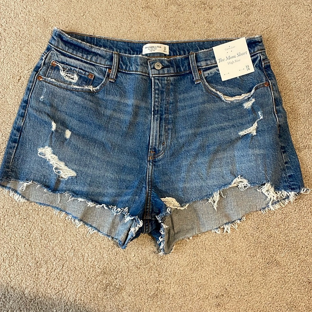Abercrombie mom shorts